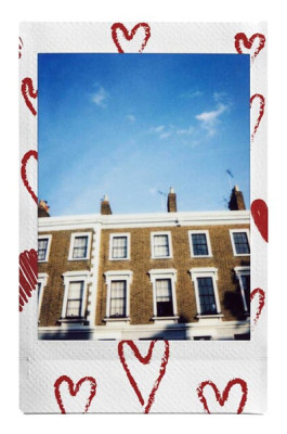 Fujifilm Instax mini Heart Sketch WW 10ks fotek