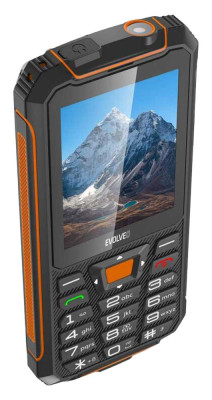 EVOLVEO StrongPhone Z6 Černo-oranžový