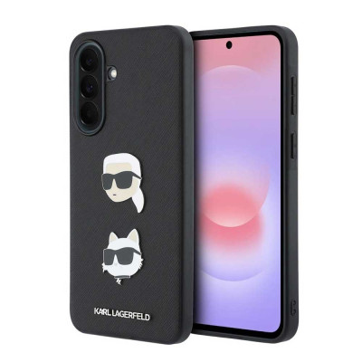 Karl Lagerfeld Liquid Silicone K+Ch Galaxy A37 BLK