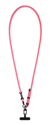 UNI Aligator Echt Machršňůra pro mobil, Neon Pink
