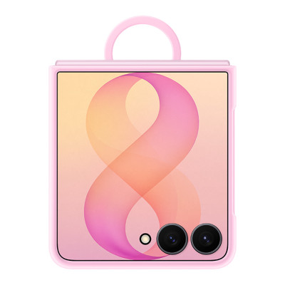 Samsung Silicone Ring Magnet Galaxy Z Flip8, Pink