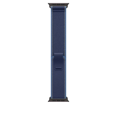 49mm Blue/Bright Blue Trail Loop S/M Black Titanium