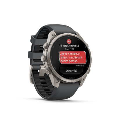 Garmin fenix 9 Pro inReach 47mm Titanium/Graphite Sport Band