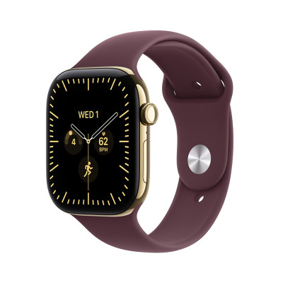 Apple Watch S12 Cell 46mm Rad.Gold Tit,Bur. SB,S/M