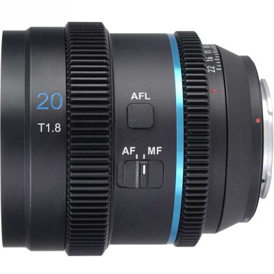SIRUI 20mm T1.8 1.33X S35 AF L mount, Blue Flare