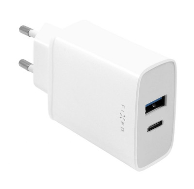 FIXED síťový nabíječ s USB-C a USB výstupem 30W