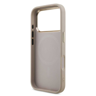 Guess Triangle Logo MagSafe iPhone 18 Pro Pink