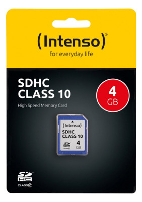 Intenso 4GB SDHC Class 10