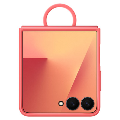 Samsung Ring Case Silicone Galaxy Z Flip7, Red