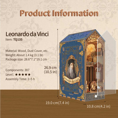 Stavebnice Tonecheer Leonardo Da Vinci