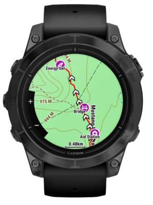 Garmin epix Pro Glass, 47mm, Gray/Black Band