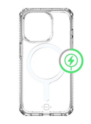 ITSKINS HYBRID_R CLEAR 3m MagSafe iPhone 15 Pro