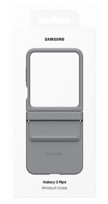 Samsung Kindsuit Case Z Flip6/Flip7 FE, Gray