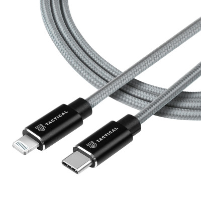 Tactical Fast Rope Cable USB-C/Lightning MFi 20W