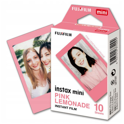 Fujifilm Instax mini pink lemonade 10 ks fotek