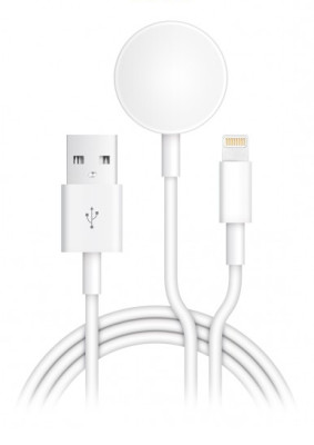 Aligator nabíjecí kabel 2v1 pro iPhone/iPad/Watch