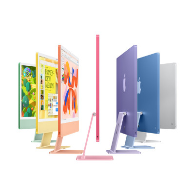 iMac 24" 4.5K, M4 10-CPU/10-GPU/16GB/512GB/Silver