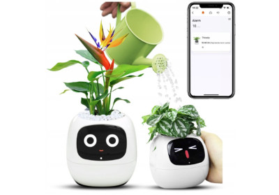 Inteligentní květináč PLANTSIO IVY bílý