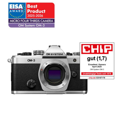 Olympus OM-3 body silver
