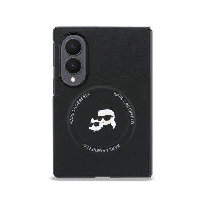 Karl Lagerfeld Heads Magsafe Galaxy Z Fold 8 Black