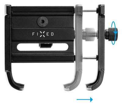 FIXED Bikee ALU 2 hliníkový držák s otočnou hlavou