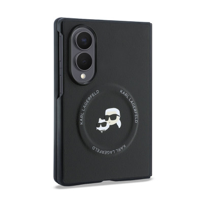 Karl Lagerfeld Heads Magsafe Galaxy Z Fold 8 Black