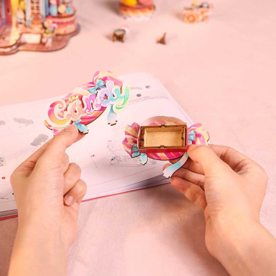 Stavebnice Tonecheer Candy Workshop
