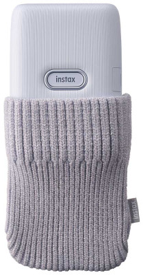 FUJIFILM instax Mini link sock case White