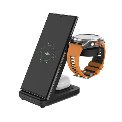 FIXED Powerstation pro Garmin 15W+5W+2,5W, Black