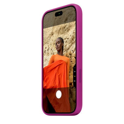 iPhone 18 Pro Silicone Case with MagSafe Magenta