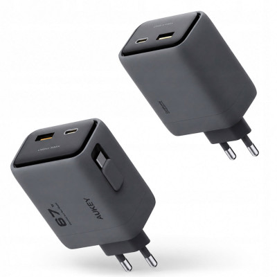 AUKEY PA-C12 Síťová nabíječka 67W kab