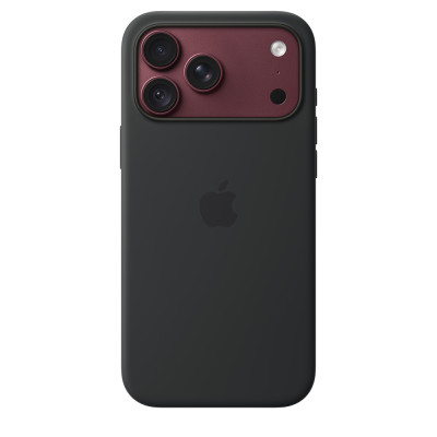 iPhone 18 Pro Max Silicone Case MagSafe Black