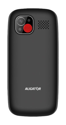 Aligator A775 Senior černý + stol.nab.