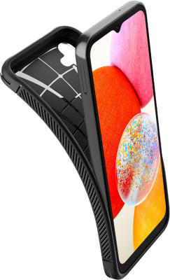 SPIGEN Rugged Armor Samsung A14 LTE Black