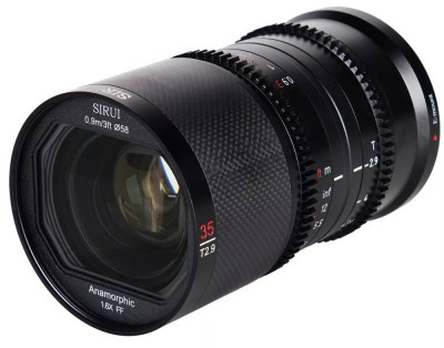 SIRUI Saturn 35mm T2.9 1.6x E Mount (Blue Flare)