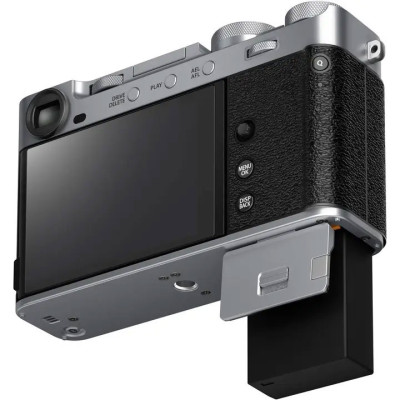 FujiFilm X-E5 body silver + XF 23 mm