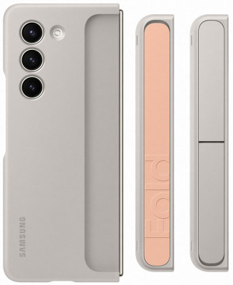 Samsung Standing Case with Strap Z Fold 5, Sand