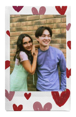 Fujifilm Instax mini Heart Sketch WW 10ks fotek