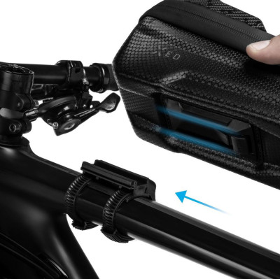 FIXED Bikee Bag odnímatelné pouzdro na kolo, Black