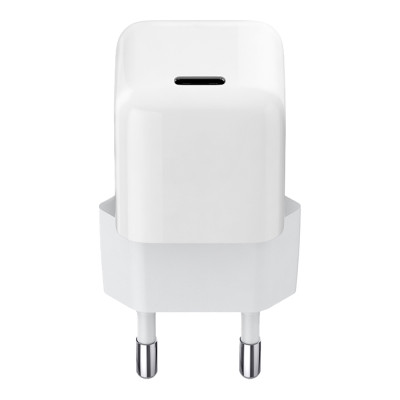 Epico GaN 30W PD Nabíječka+ USB-C+USB-C kabel Bílá