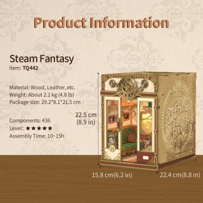 Stavebnice Tonecheer Steam Fantasy