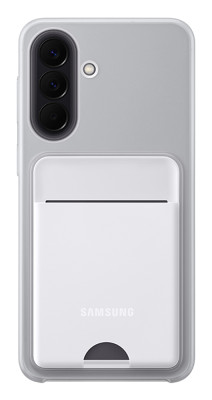 Samsung Card Slot Case Galaxy A57, Light Gray