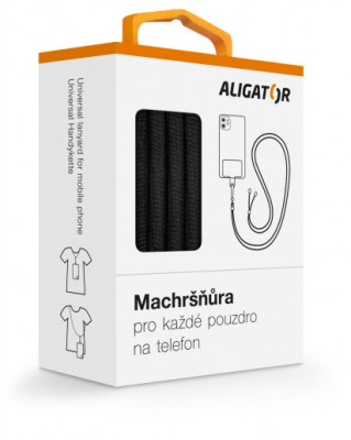 Aligator Machršňůra univerzální šňůrka, Black