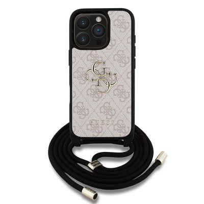 Guess PU 4G M. Logo Crossbody iPhone 16 Pro Max,Pi