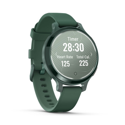 Garmin Lily 2 Active, Jasper Green / Jasper Green Silicone Band