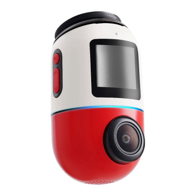 70mai Cam X800 4K červená SET + Rear Cam + karta S