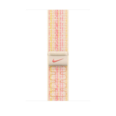 Apple 41mm Nike Sport Loop Starlight/Pink