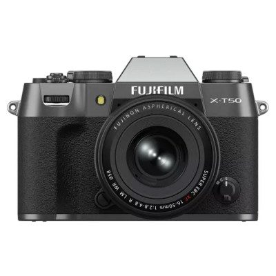 FujiFilm X-T50 body grafit + XF 16-50 mm