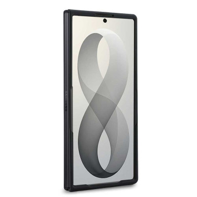 Guess 4G Metal Logo Galaxy Z Fold 8 Ultra Brown