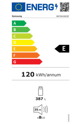 Jednodveřová chladnička Samsung RR70H39CEFEO